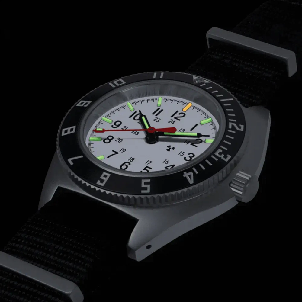 SSNAV No Date Arctic Edition 41mm - Arctic on Nylon Defense Standard Strap - Image 4