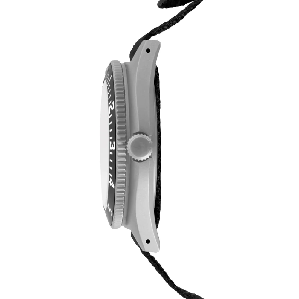 SSNAV No Date 41mm - Black on Ballistic Nylon Strap - Image 6