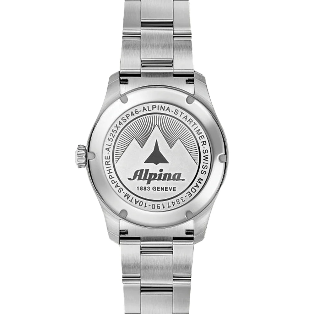 Startimer Pilot Automatic 41mm - Black on Bracelet - Image 3