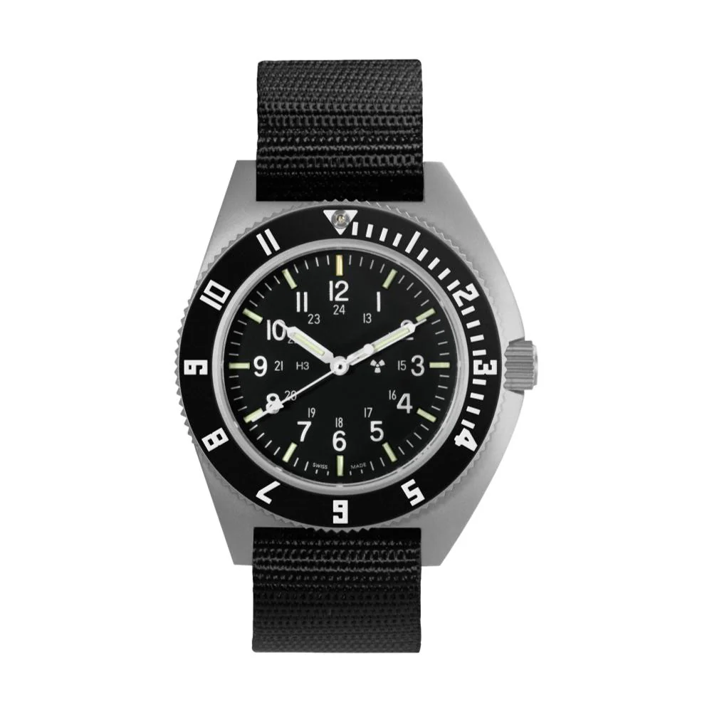 SSNAV No Date Quartz 41mm - Black - Image 2