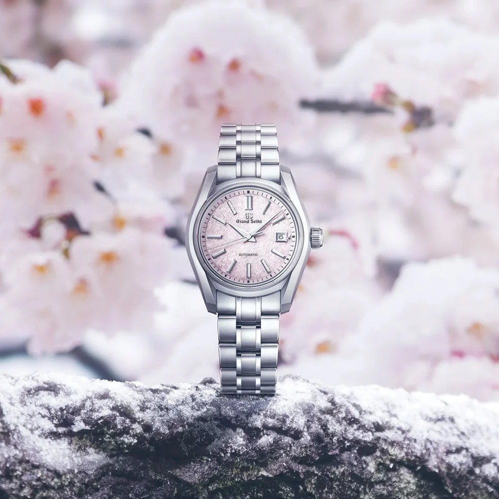 STGK031 Ladies Heritage Automatic 30mm - Silver Pink on Bracelet - Image 2