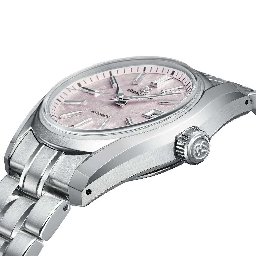 STGK031 Ladies Heritage Automatic 30mm - Silver Pink on Bracelet - Image 5