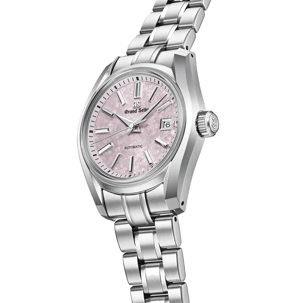 STGK031 Ladies Heritage Automatic 30mm - Silver Pink on Bracelet - Image 7