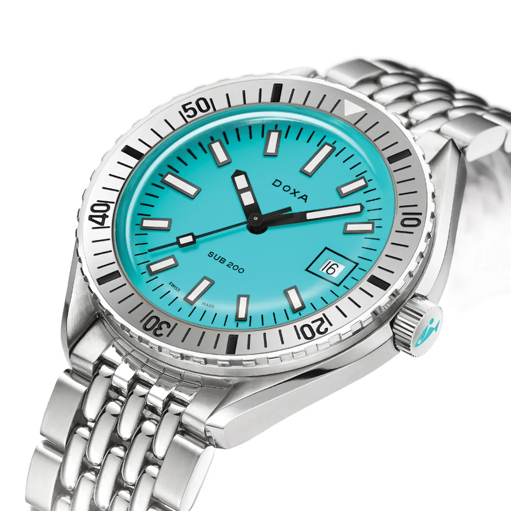SUB 200 Aquamarine 42mm - Aquamarine on Bracelet - Image 2