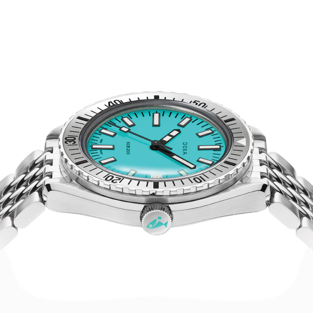 SUB 200 Aquamarine 42mm - Aquamarine on Bracelet - Image 3