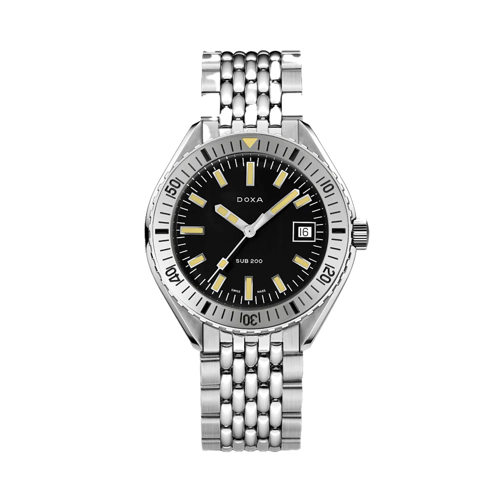 SUB 200 Sharkhunter 42mm - Black on Bracelet
