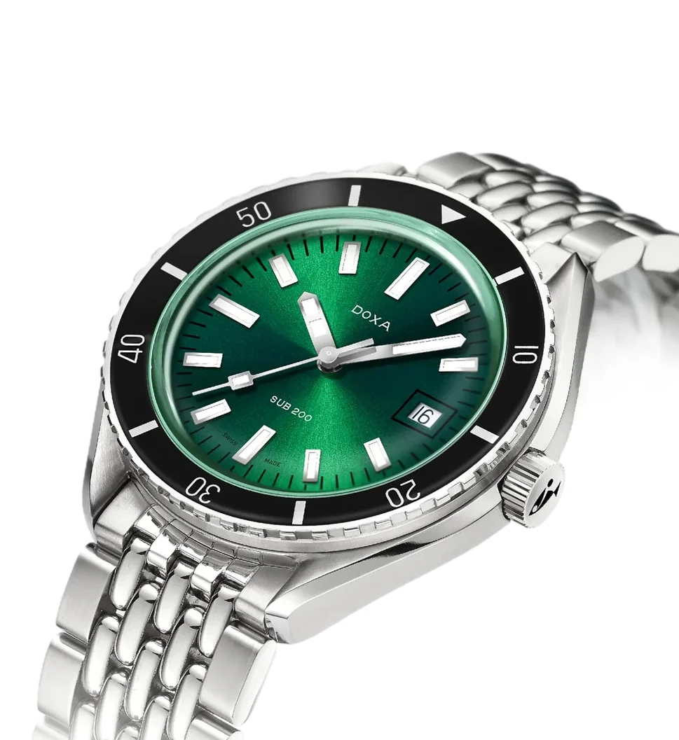 SUB 200 Sea Emerald 42mm - Green on Bracelet - Image 2