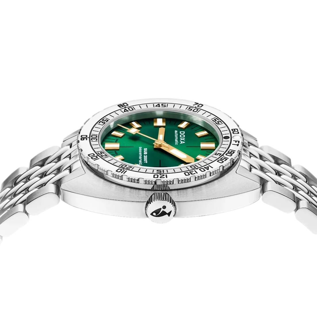 SUB 200T Sea Emerald 39mm - Sunray Green on Bracelet - Image 3