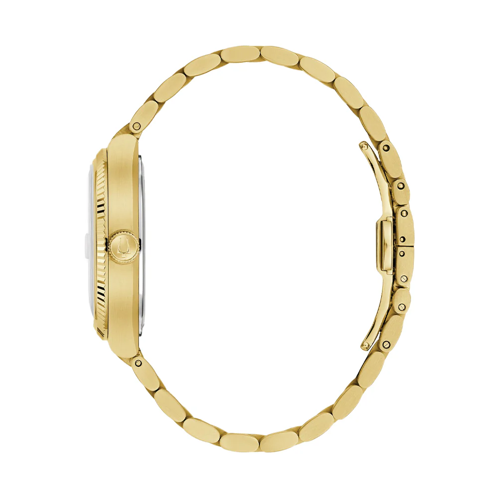 Super Seville High Precision Quartz Gold-Tone 37.5mm - Green on Bracelet - Image 5