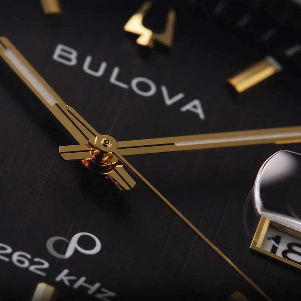 Super Seville High Precision Quartz Two-Tone 37.5mm - Black on Bracelet - Image 3