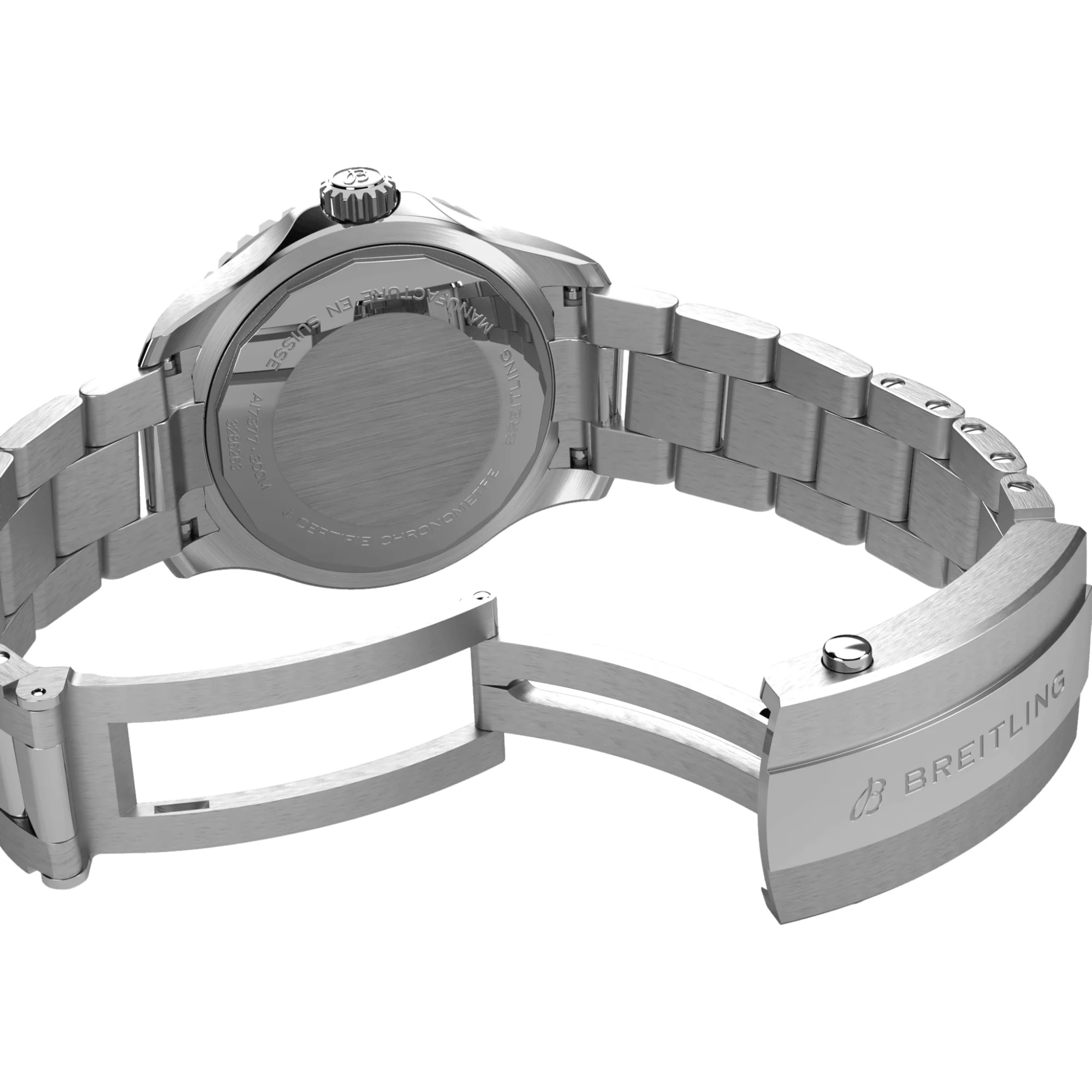 Superocean Automatic 36mm - Turquoise on Bracelet - Image 5