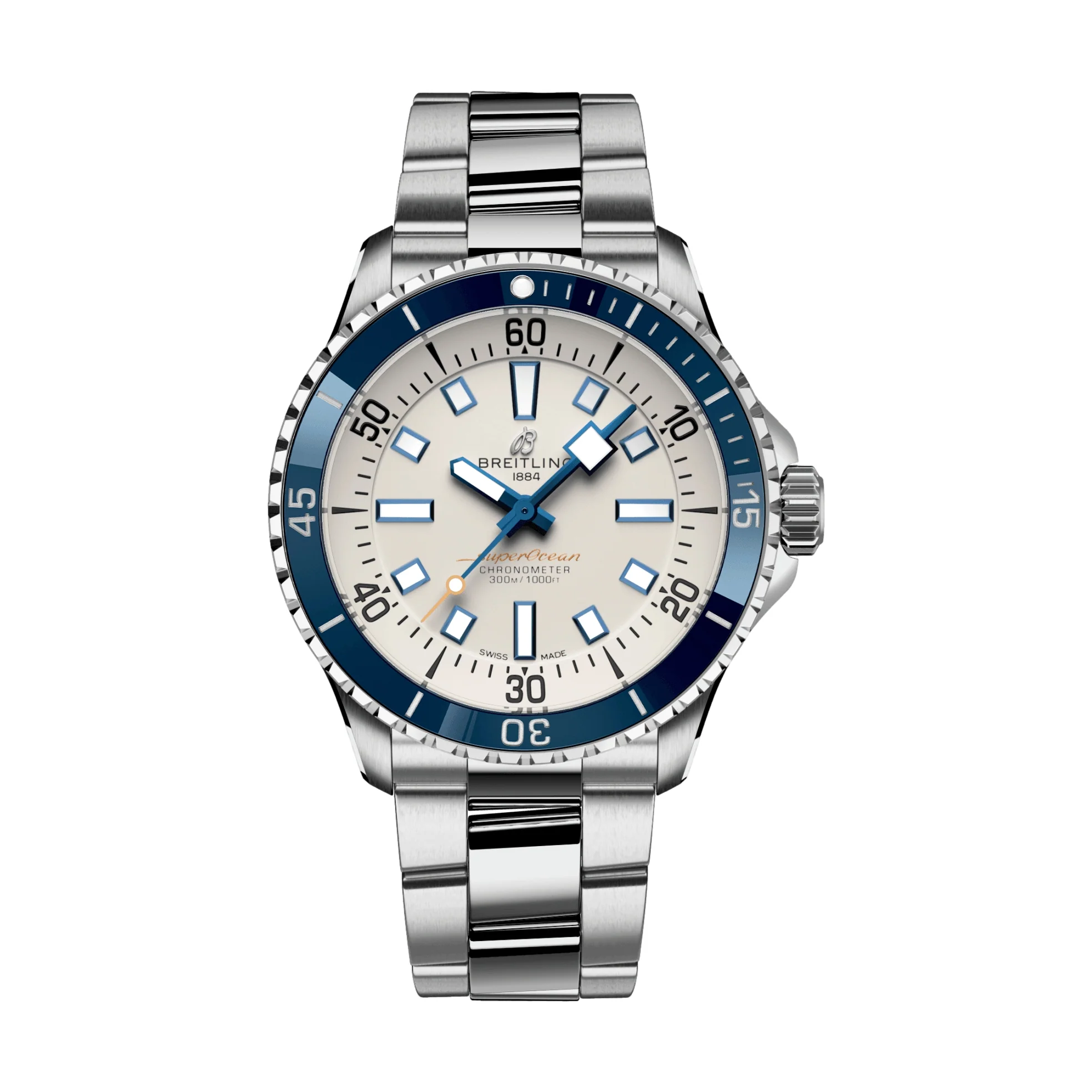 Superocean Automatic 42mm - Cream on Bracelet