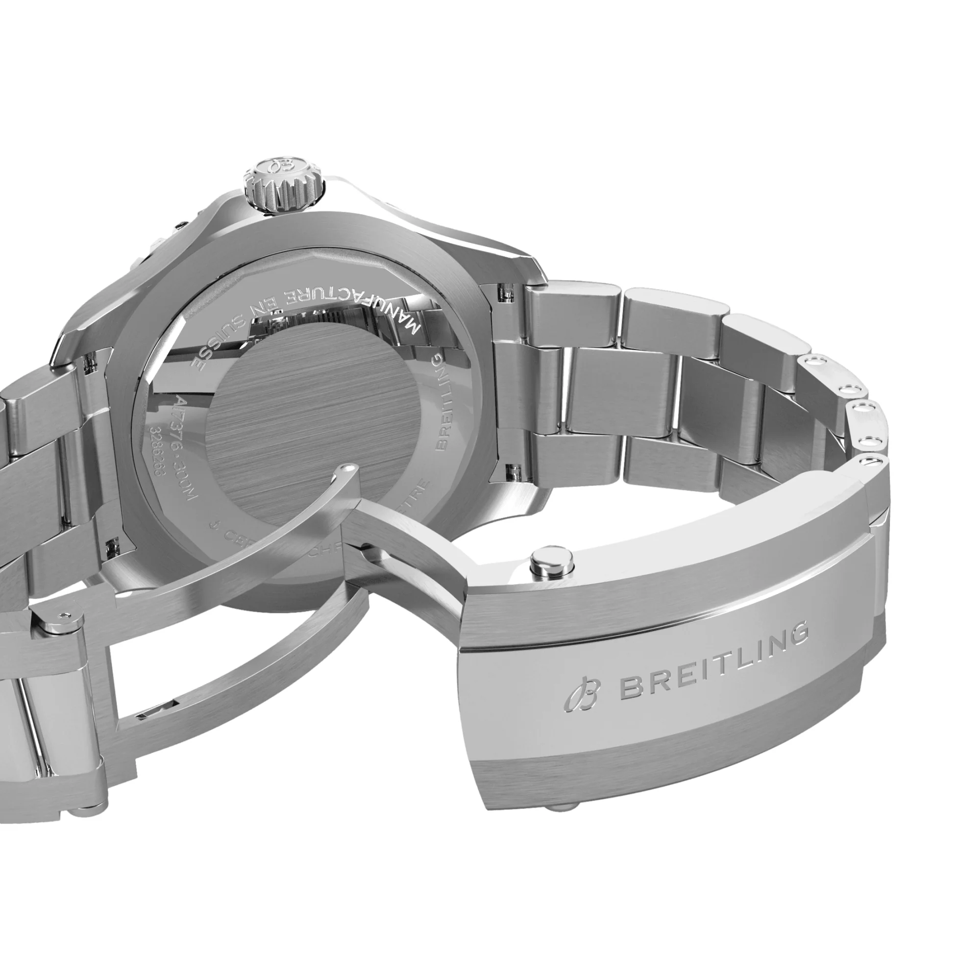 Superocean Automatic 44mm - Green on Bracelet - Image 4