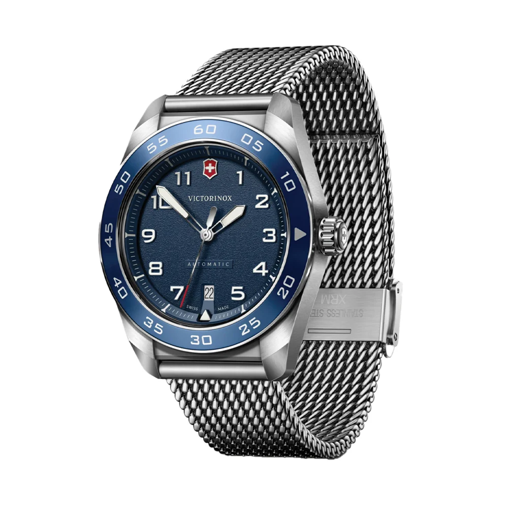 Swiss Army Automatic 42mm - Blue on Bracelet - Image 2
