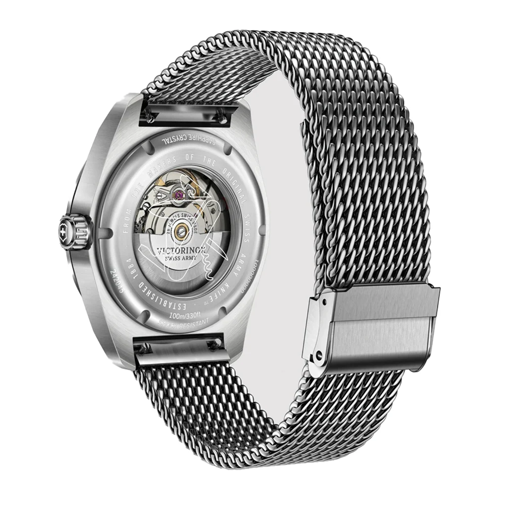 Swiss Army Automatic 42mm - Blue on Bracelet - Image 4