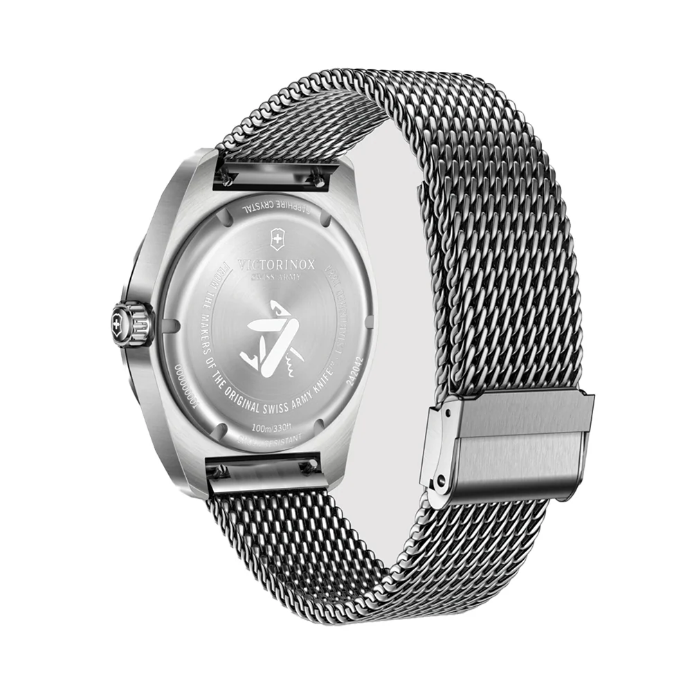 Swiss Army Quartz 42mm - Blue on Bracelet - Image 4