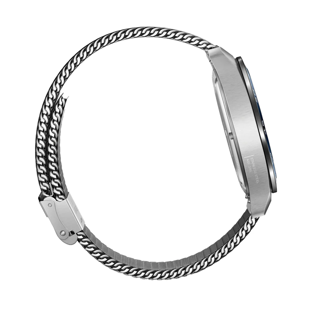 Swiss Army Quartz 42mm - Blue on Bracelet - Image 5