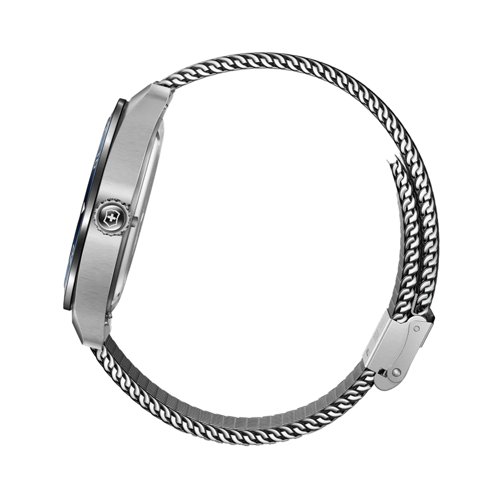 Swiss Army Quartz 42mm - Blue on Bracelet - Image 6