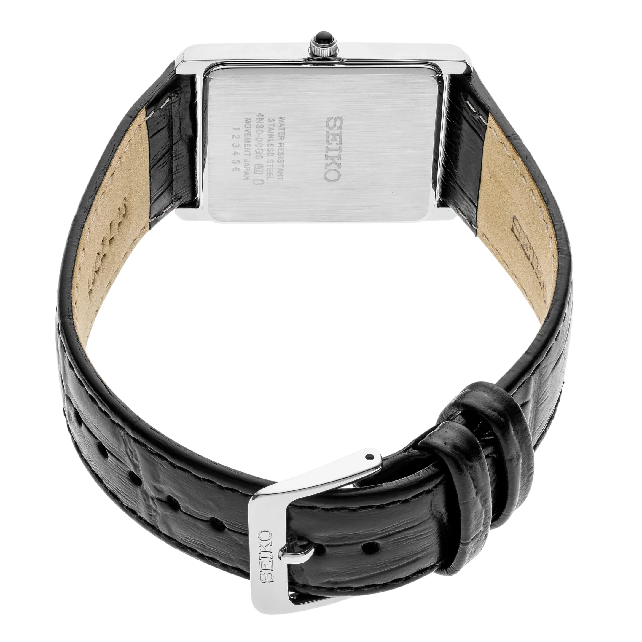 SWR049 Essentials 28.4mm - White on Leather Strap - Image 2