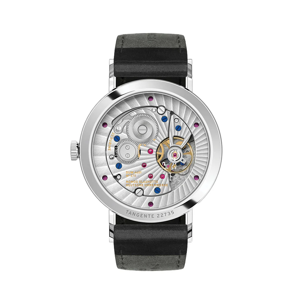 Tangente 2Date 37.5mm - Blue on Leather Strap - Image 6