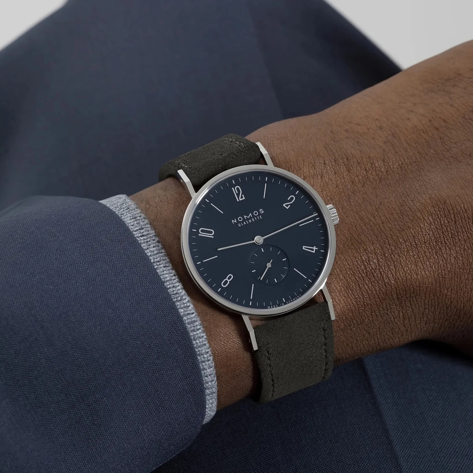 Tangente 38mm - Blue on Strap - Image 3
