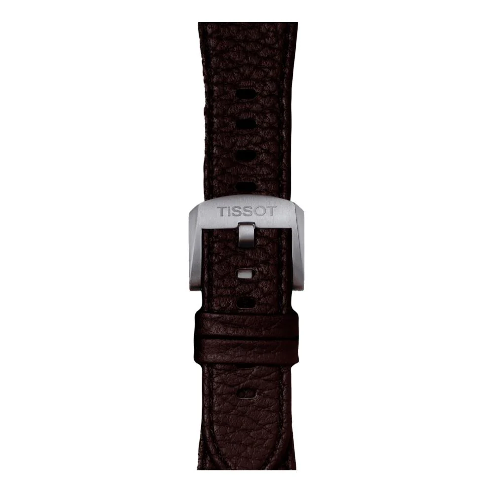 Tissot Official PRX Brown Leather Strap 12mm - Image 2