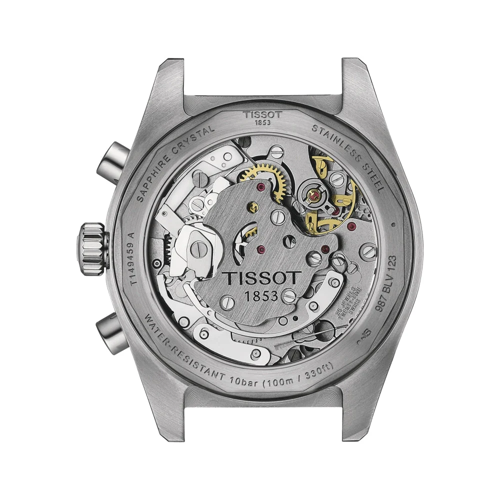 PR516 Mechanical Chronograph 41mm - Black on Bracelet - Image 4