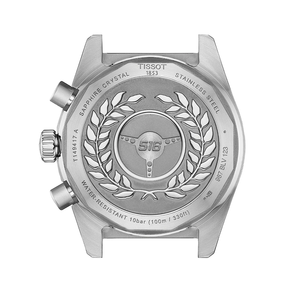PR516 Quartz Chronograph Rose Gold PVD 40mm - Black on Two-Toned Bracelet - Image 5