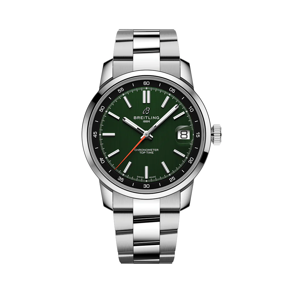 Top Time B31 38mm - Green on Bracelet