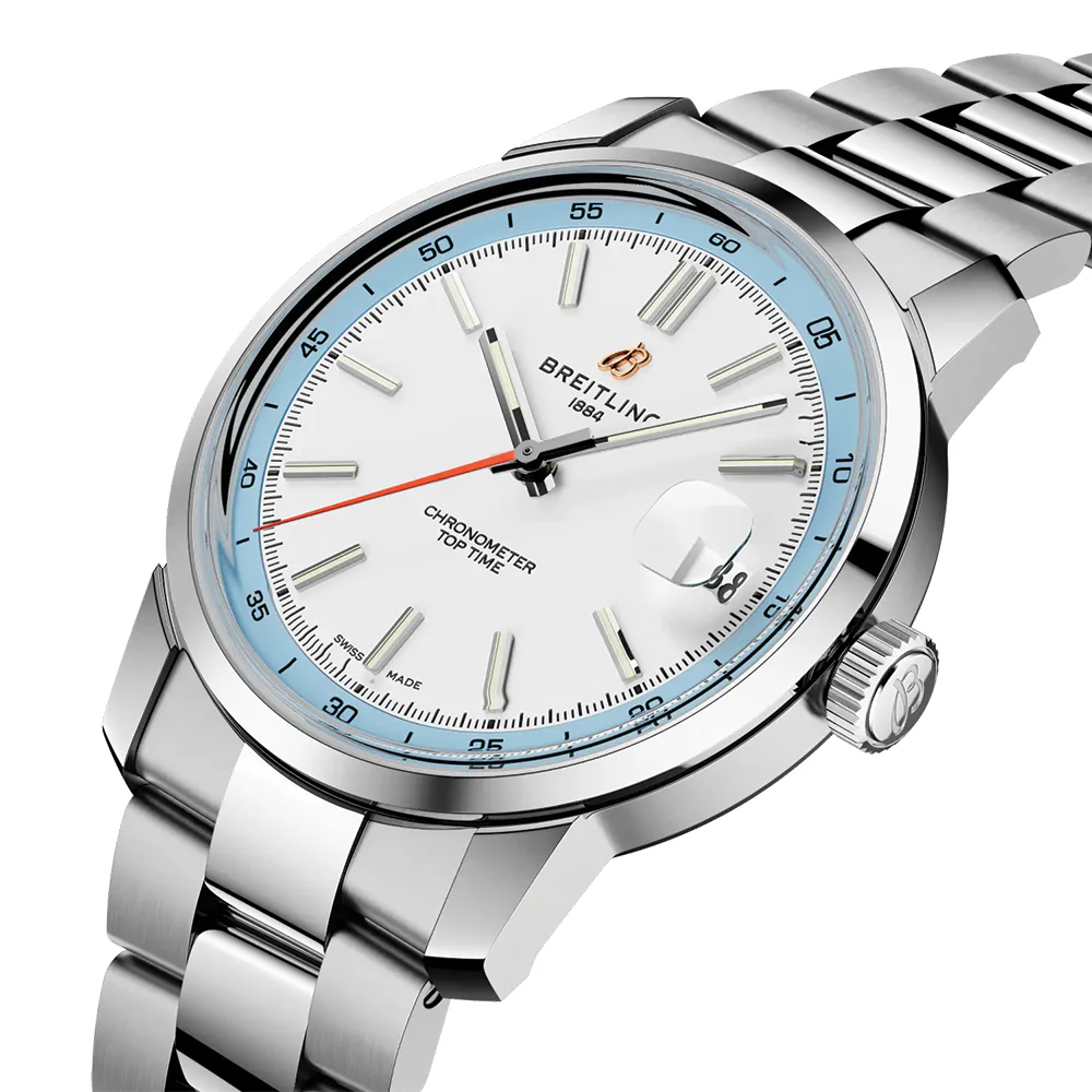Top Time B31 38mm - White on Bracelet - Image 2