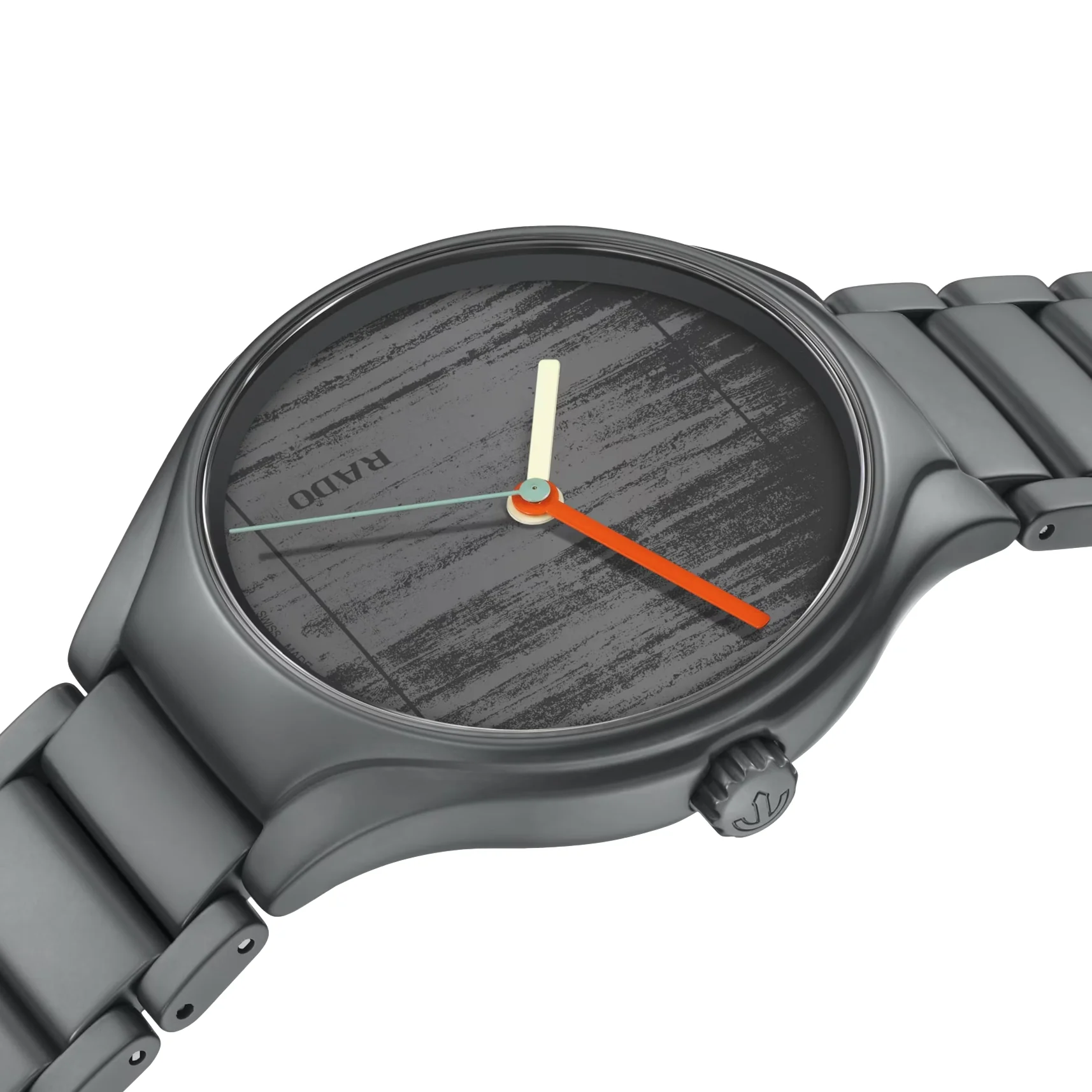 True Round x Les Couleurs® Le Corbusier® Automatic 40mm - Grey on Bracelet - Image 2