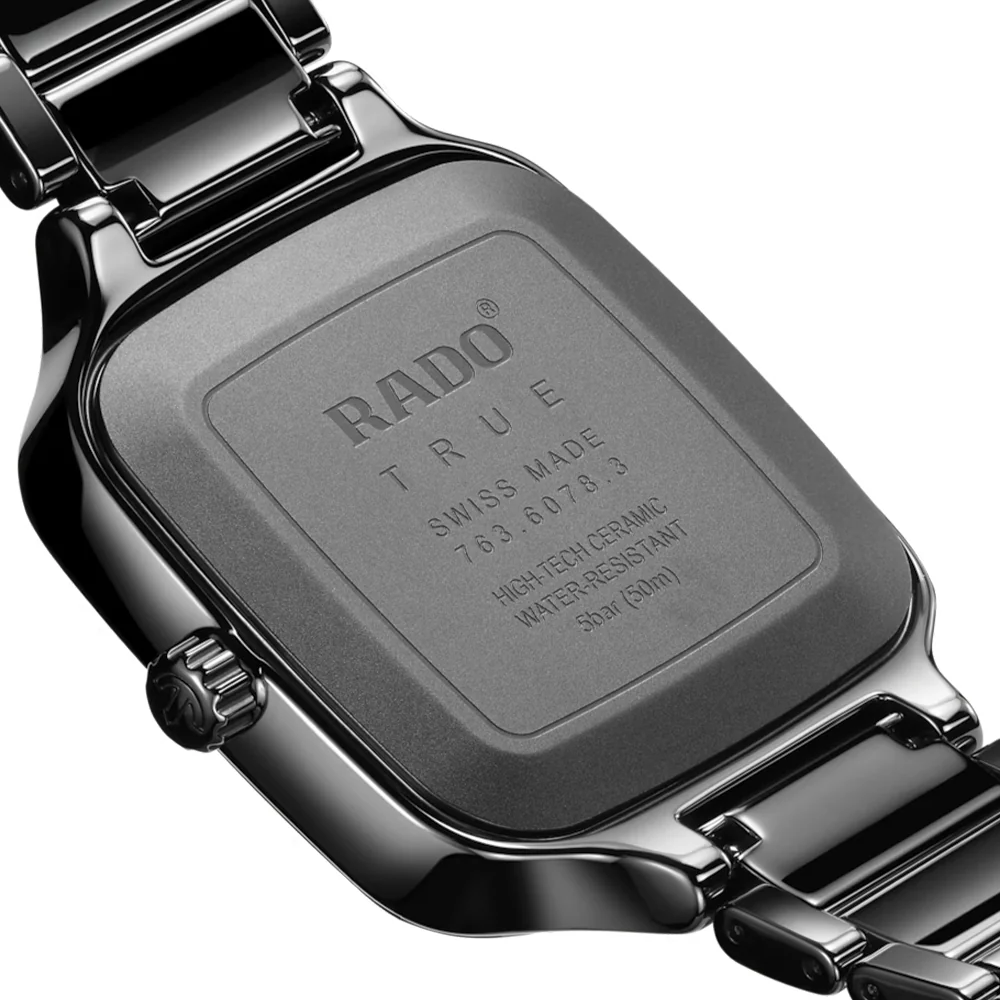True Square Automatic 38mm - Black on Bracelet - Image 5