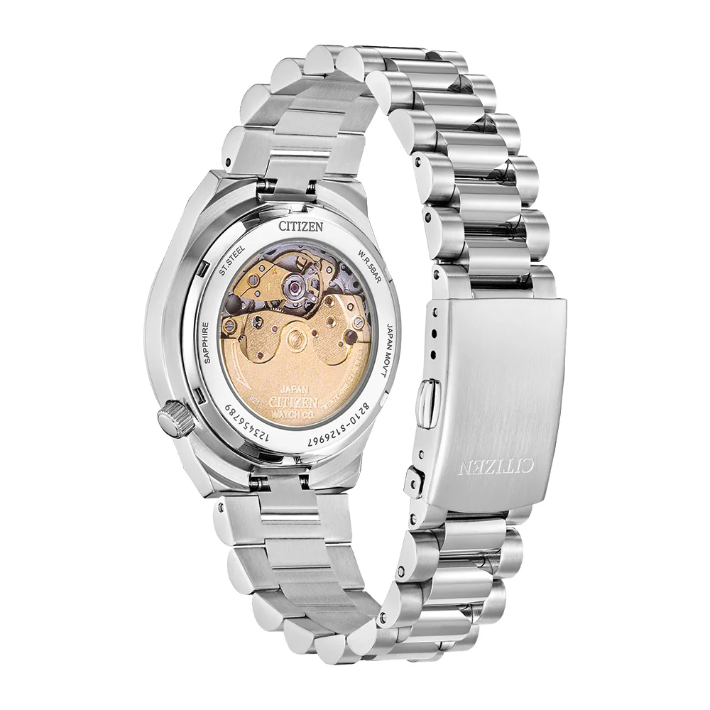 Tsuyosa Automatic 37mm - Pastel Pink on Bracelet - Image 3