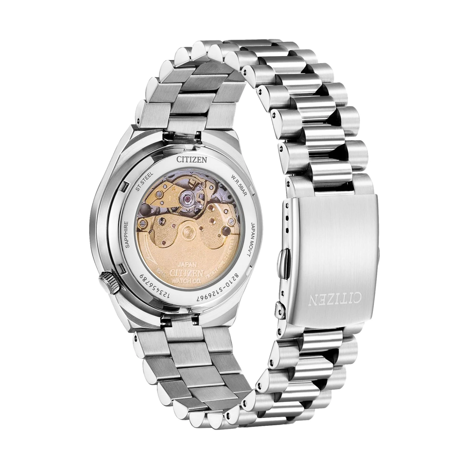 Tsuyosa Automatic 40mm - Orange on Bracelet - Image 4