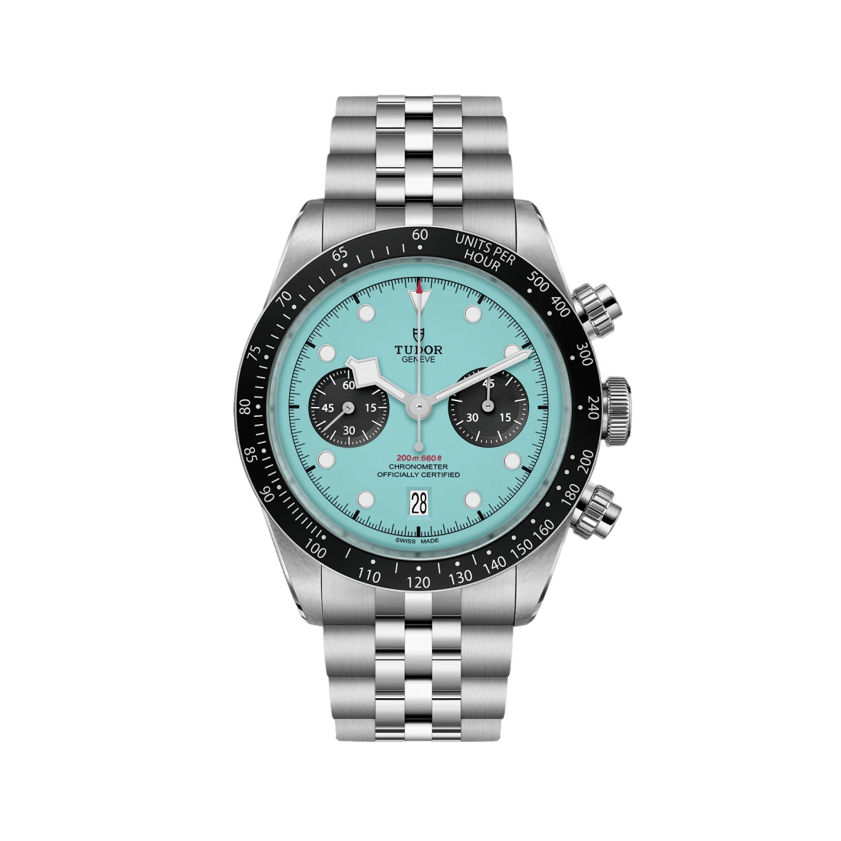 Black Bay Chrono 41mm - Turquoise on Bracelet