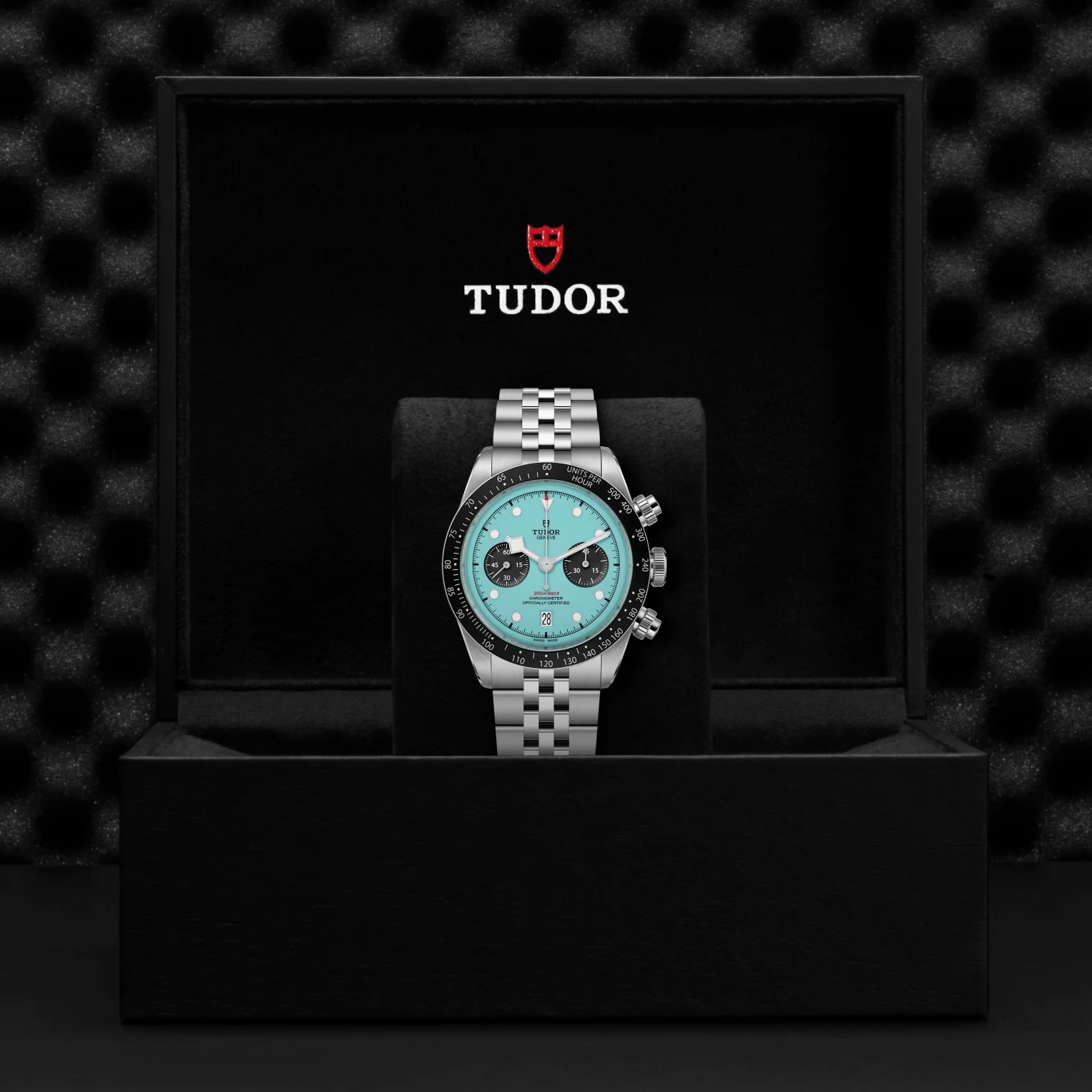 Black Bay Chrono 41mm - Turquoise on Bracelet - Image 5