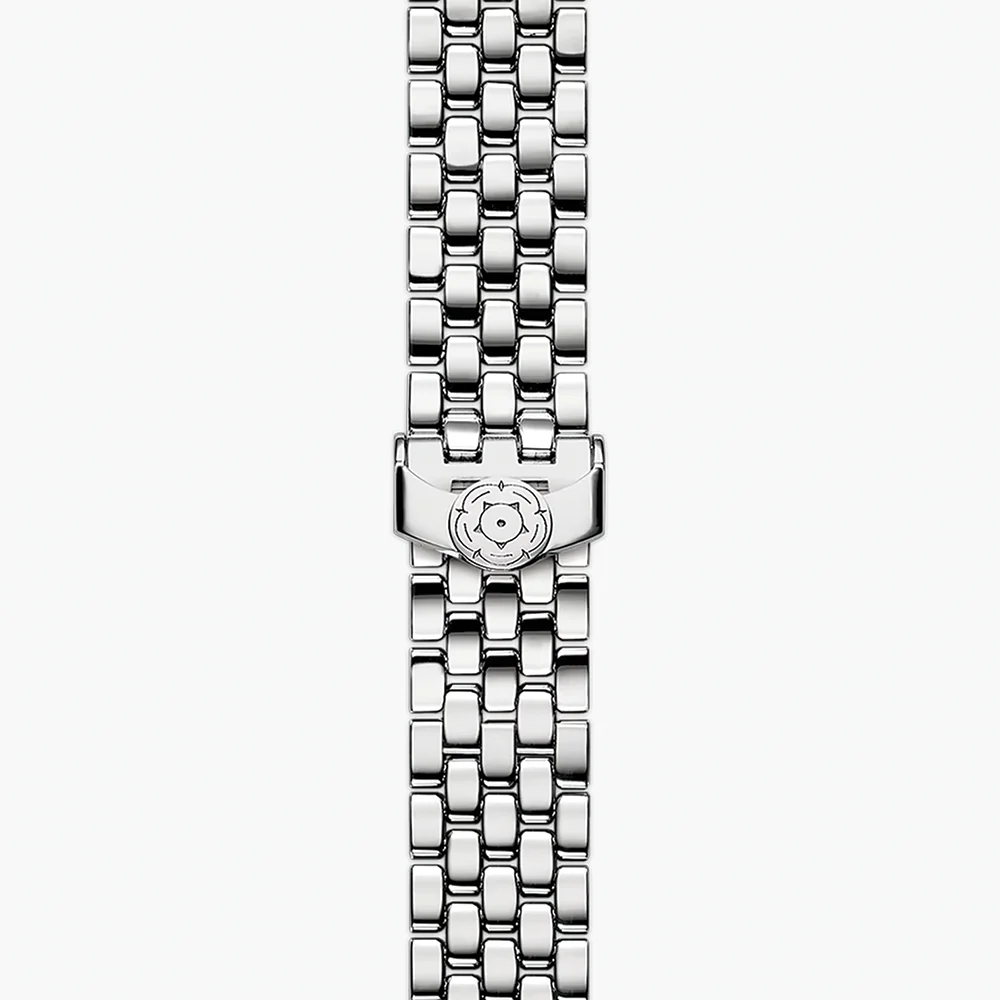 Clair de Rose 30mm - Silver, Diamond-Set on Bracelet - Image 5