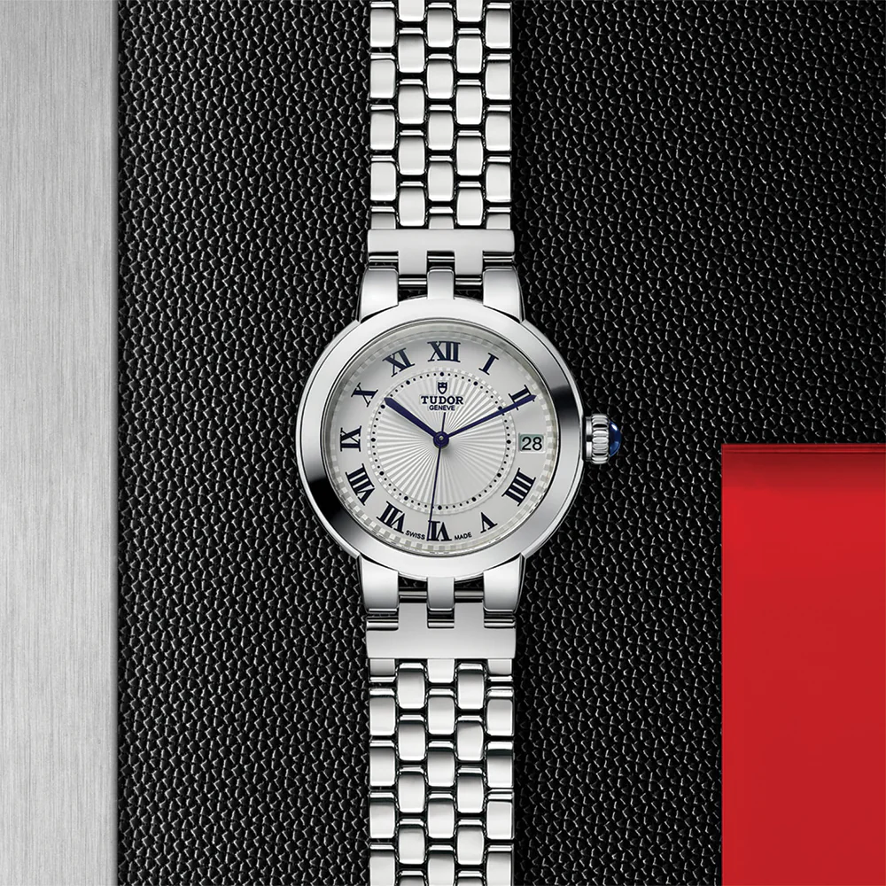 Clair de Rose 34mm - Silver on Bracelet - Image 2