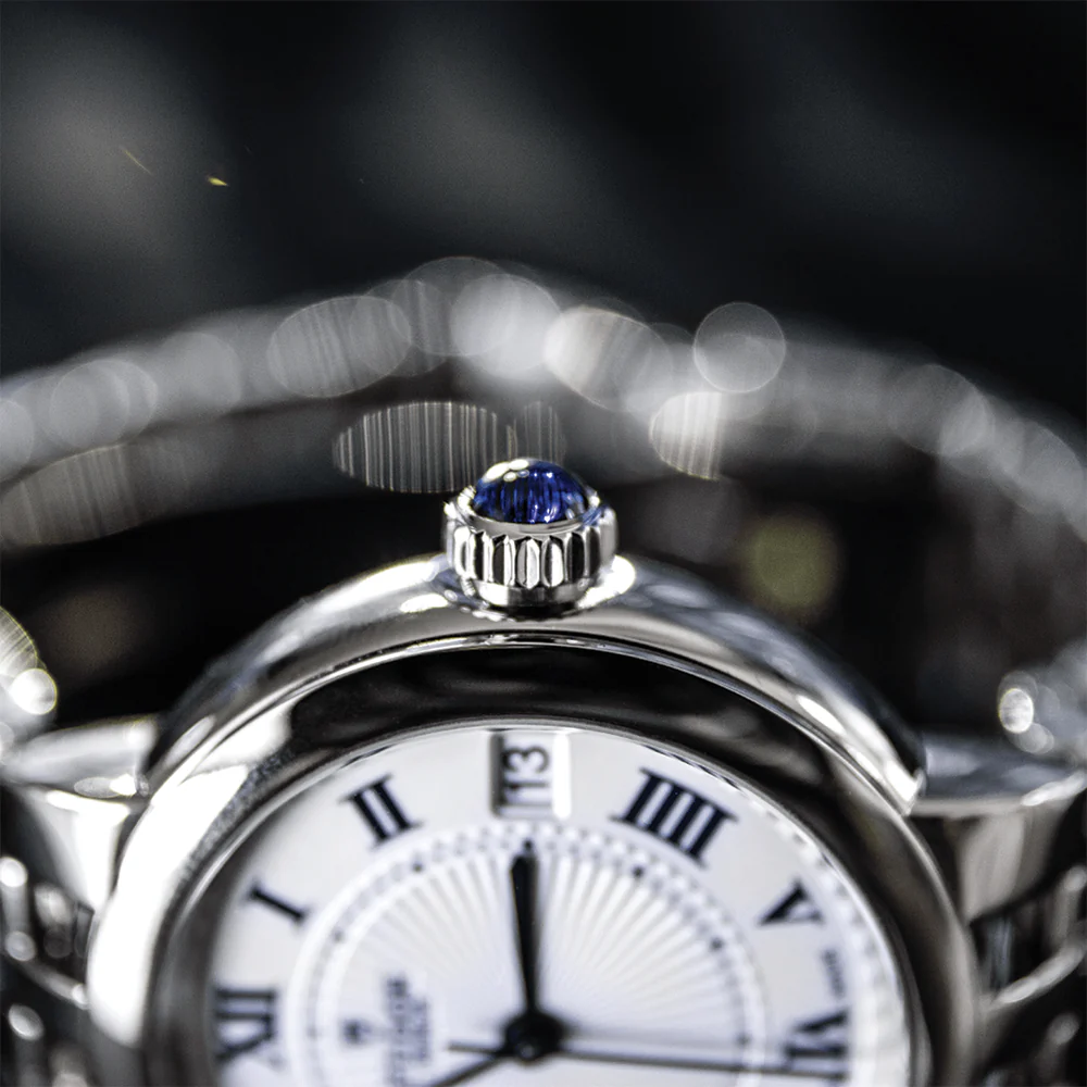 Clair de Rose 34mm - Silver on Bracelet - Image 6