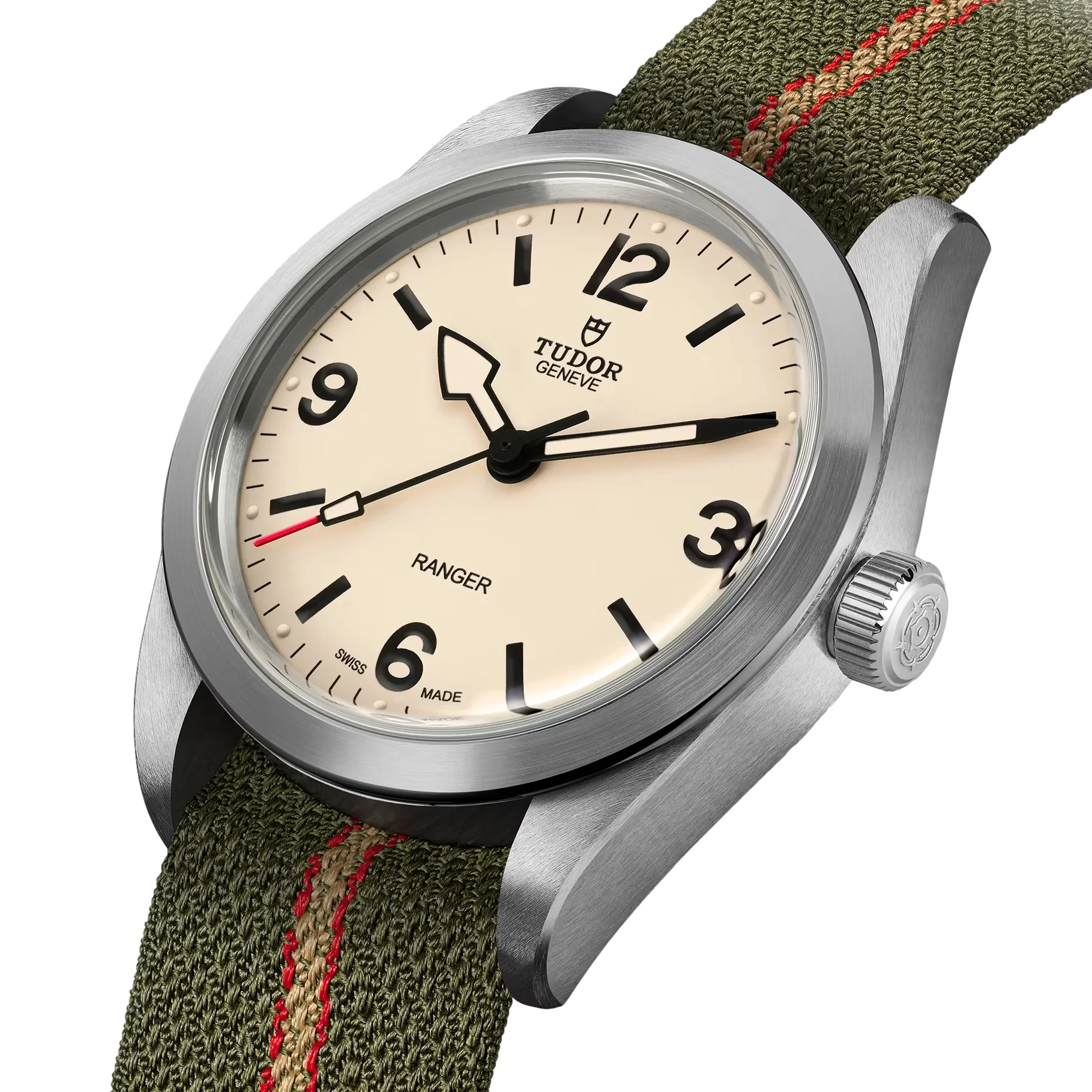 Ranger 36mm - Beige on Fabric Strap - Image 2