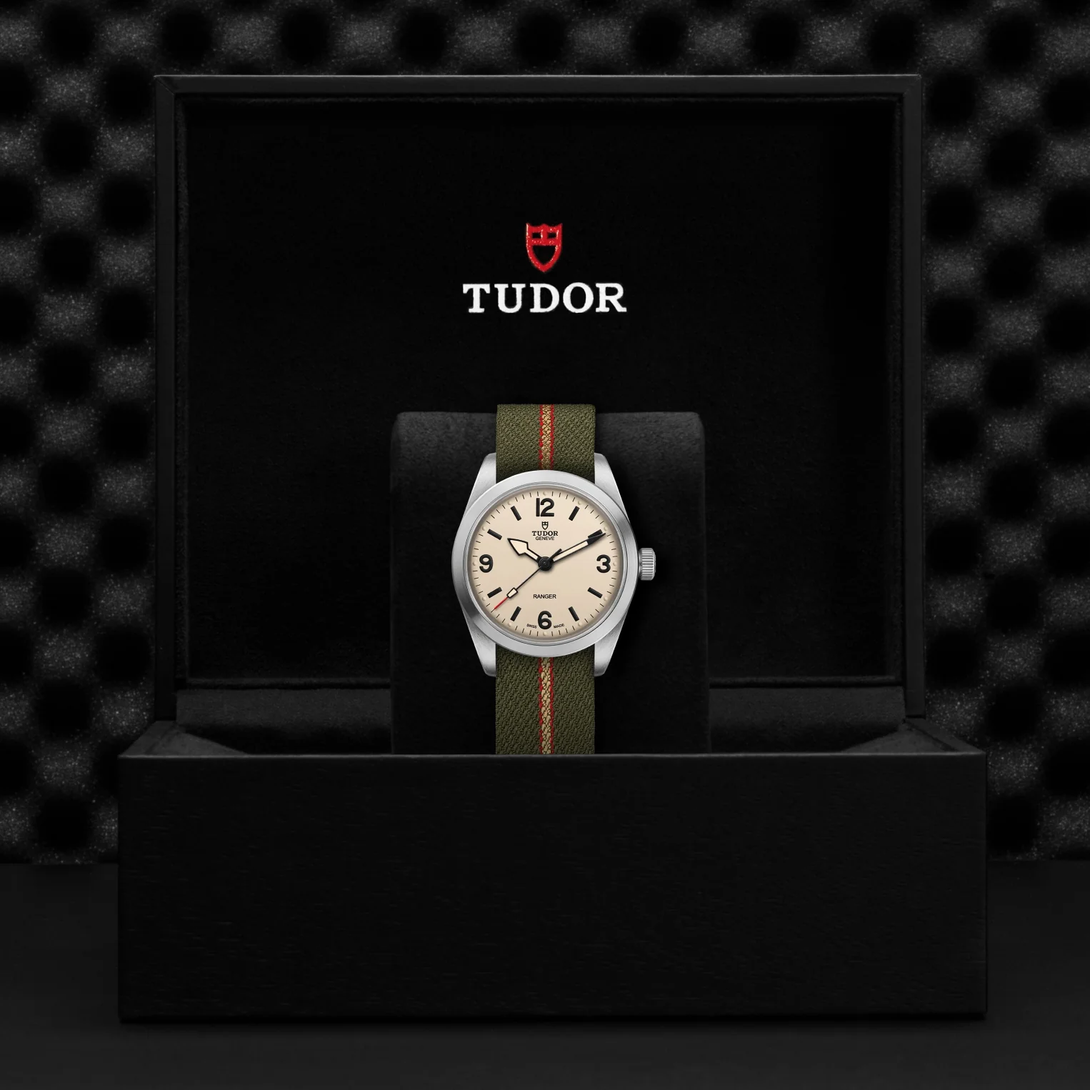 Ranger 36mm - Beige on Fabric Strap - Image 3