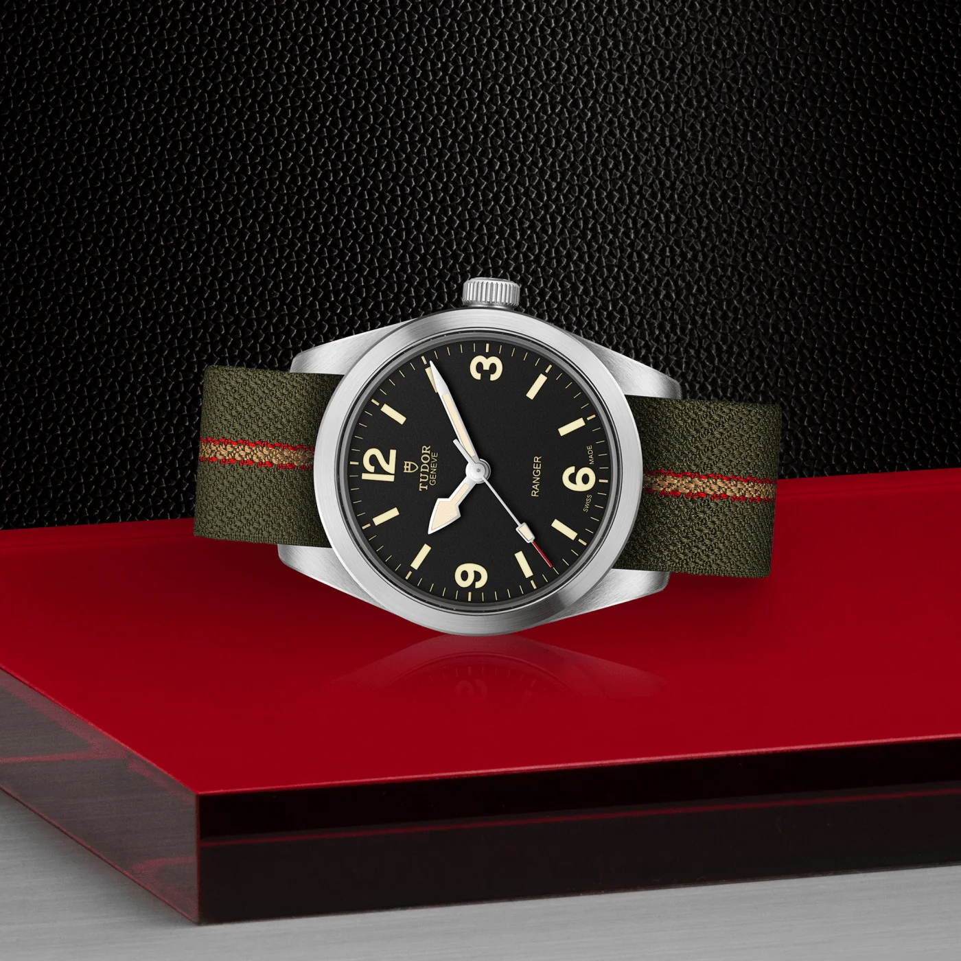Ranger 36mm - Black on Fabric Strap - Image 3
