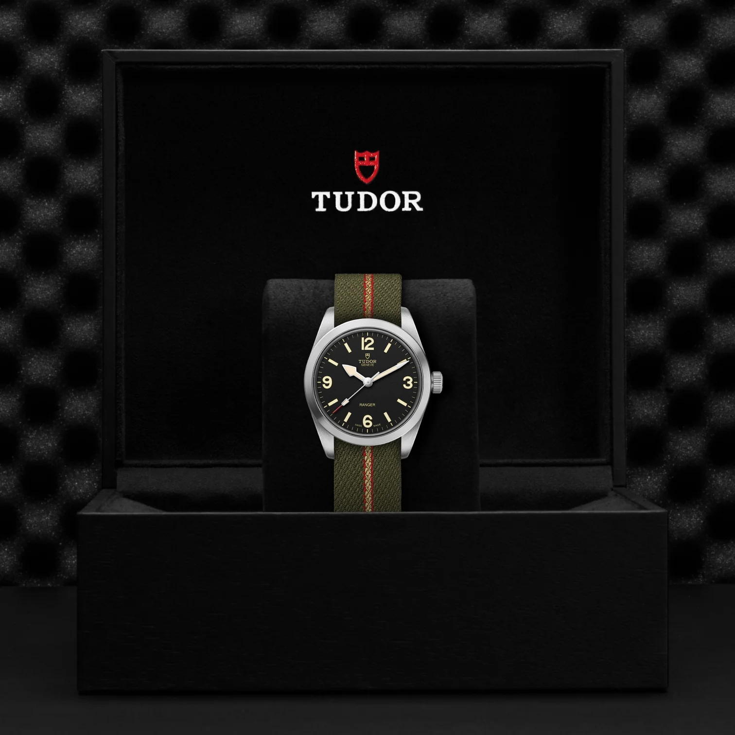 Ranger 36mm - Black on Fabric Strap - Image 5