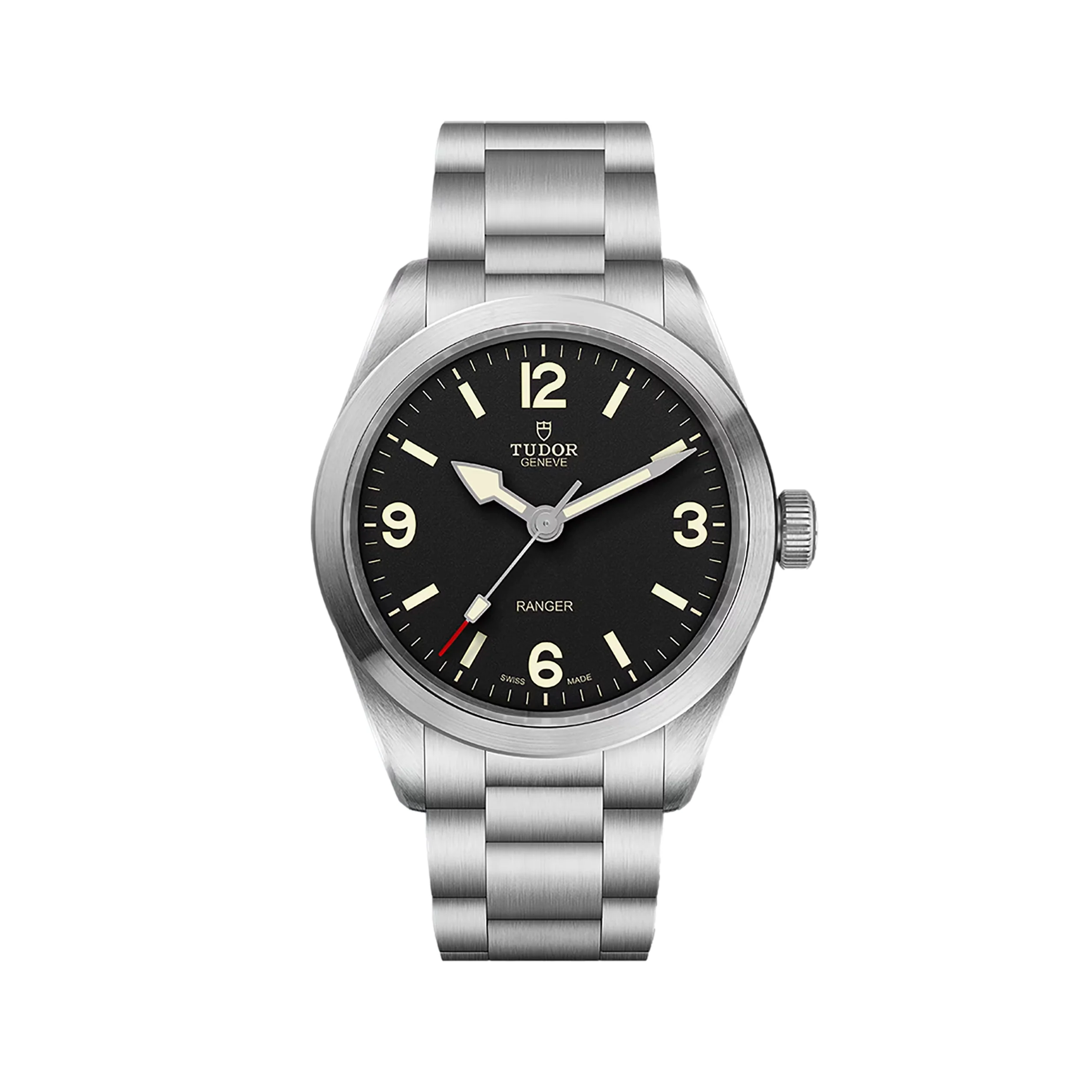 Ranger 39mm - Black on Bracelet