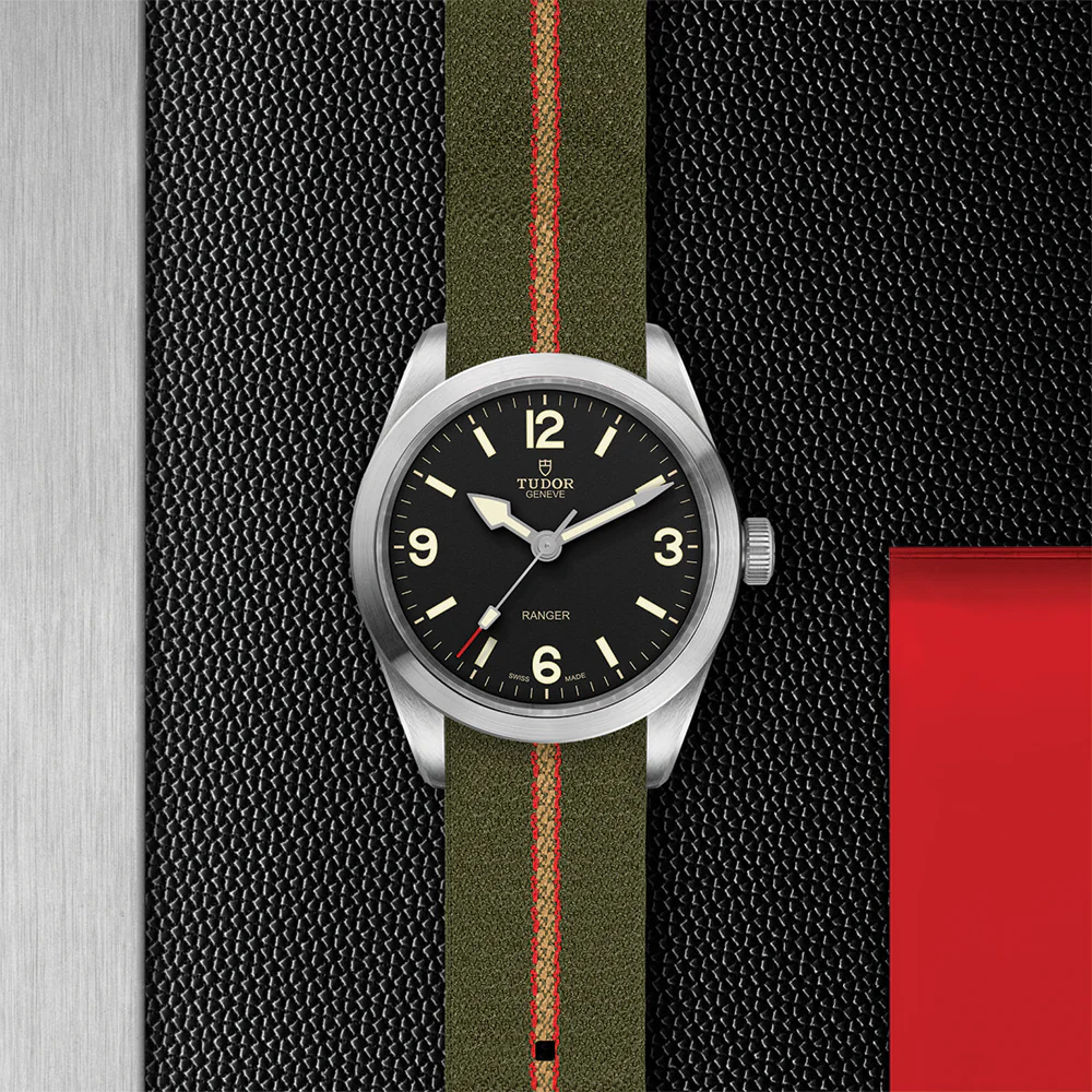 Ranger 39mm - Black on Fabric Strap - Image 2