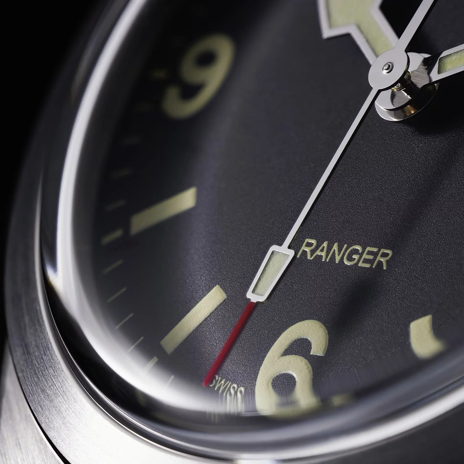 Ranger 39mm - Black on Fabric Strap - Image 4