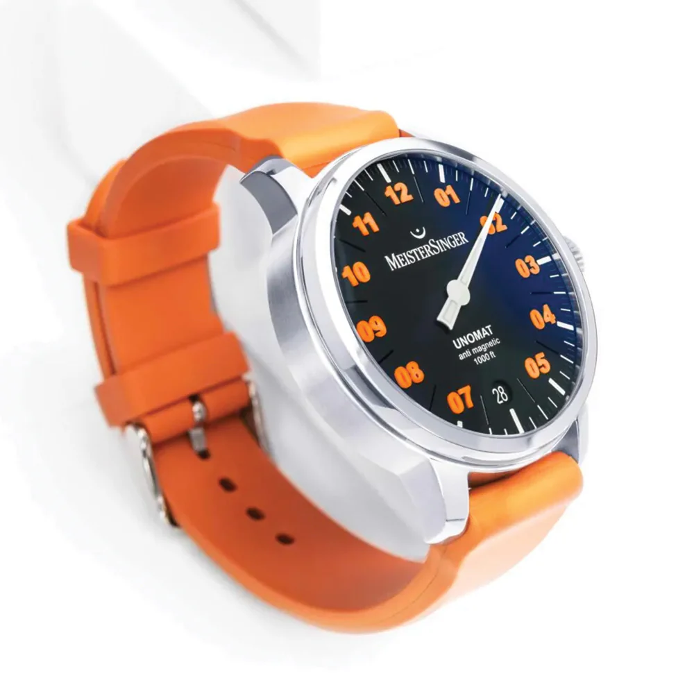 Unomat Automatic 43mm - Black on Rubber Strap - Image 2