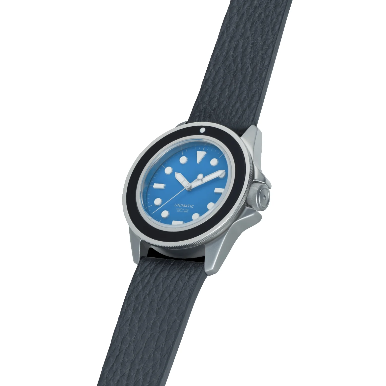 UT1-AS Limited Edition 41.5mm - Blue on Leather Strap - Image 2