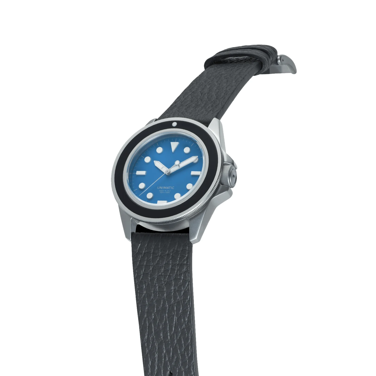 UT1-AS Limited Edition 41.5mm - Blue on Leather Strap - Image 4