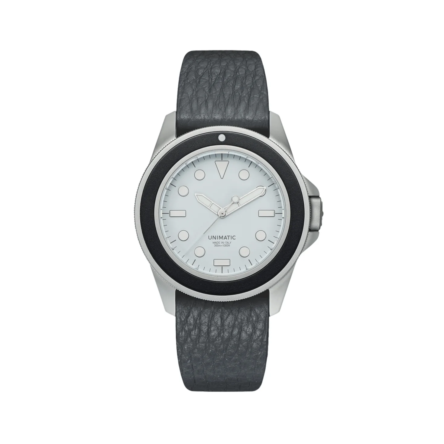 UT1-GO Limited Edition 41.5mm - White on Leather Strap